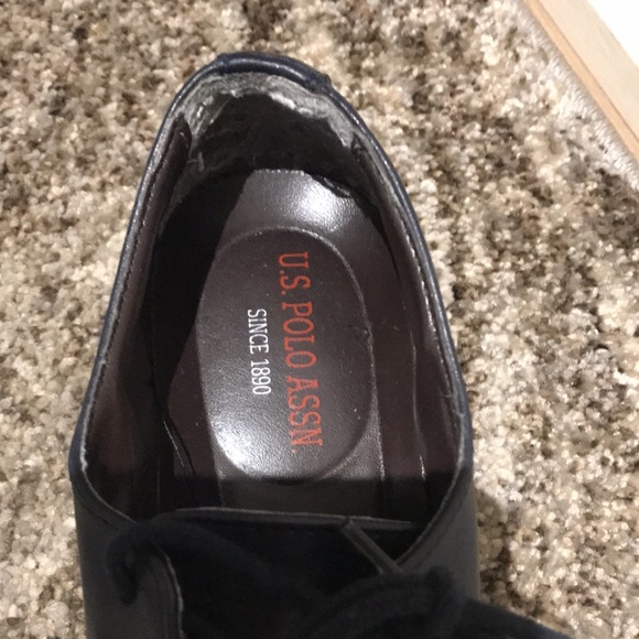 Navy Blue US Polo Shoes - Picture 5 of 9